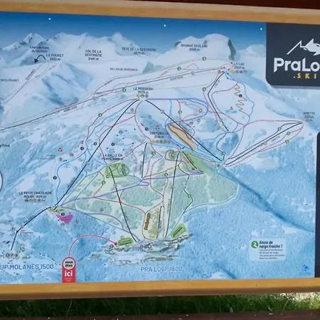 Appartement Pra Loup 1600 4pers Uvernet-Fours